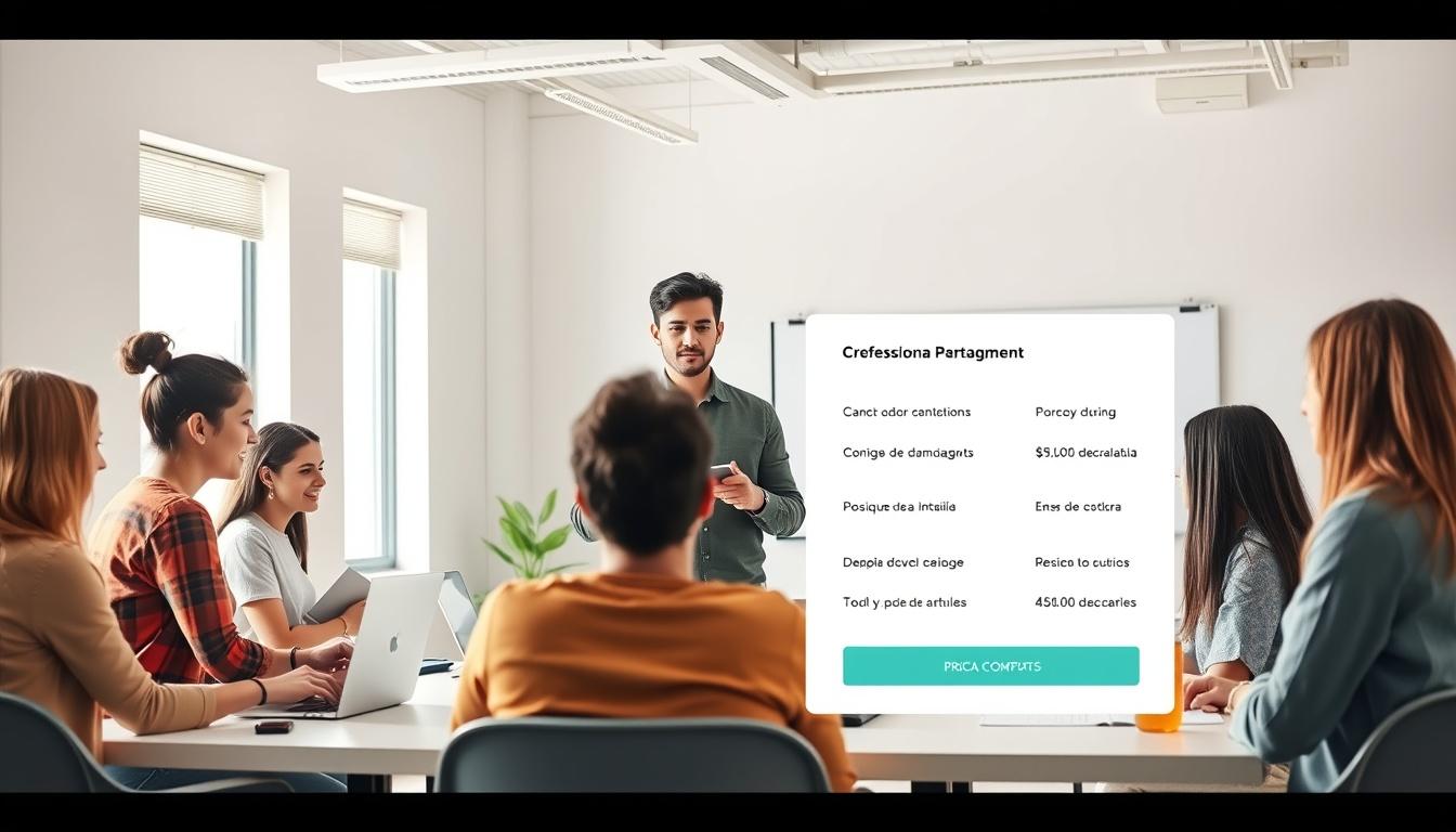 Pricing visual
